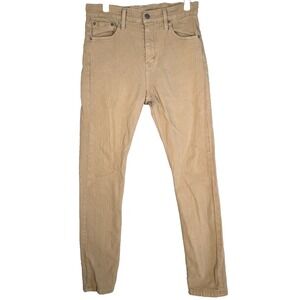 Levi's 510 Jeans Mens 30x32 Beige Skinny Fit Stretch Denim Pants Casual Style